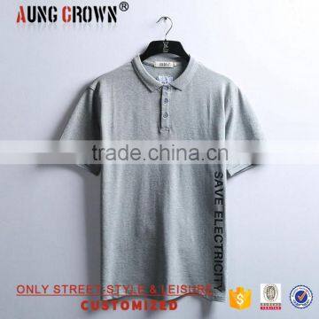 Plain Cotton Polyester Contrast Color Mens Polo Shirts Wholesale OEM Service