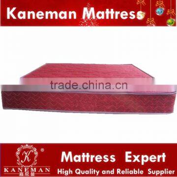 Durable jacquard fabric colourful cover spring mattress for India