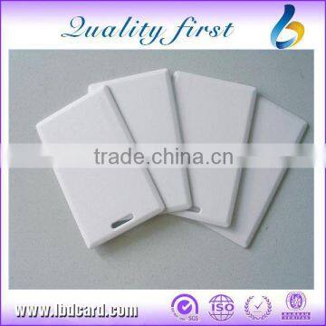 White Blank Unique 125 KHz EM4200 ID Badges With UID Printing photo-6