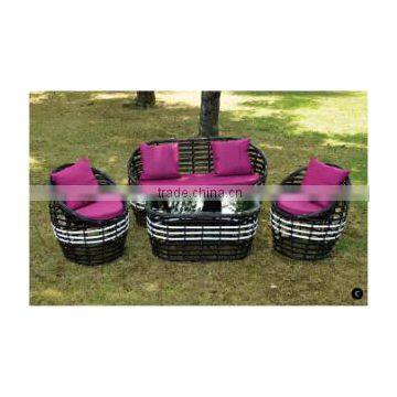 Rattan garden sofa sets