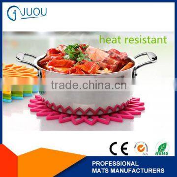 2016 Wholesale custom silicone table mat