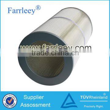 Farrleey Dust Collector Pleated Cylindrical Air Cartridge Filter