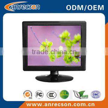 15 inch high brightness security cctv monitor