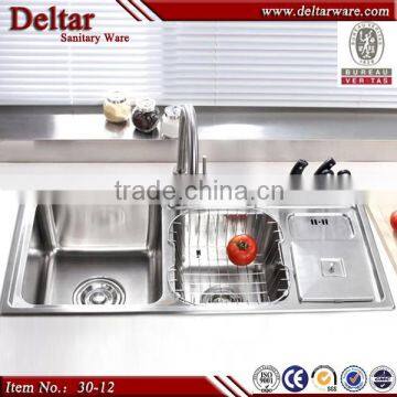 304 stainless steel kitchen sink_Big Size Family Luxury Multifunctional Kitchen Sink