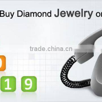 Latest Desinger Flower Ring Latest Diamond Ring 9K Gold Diamond Ring photo-3