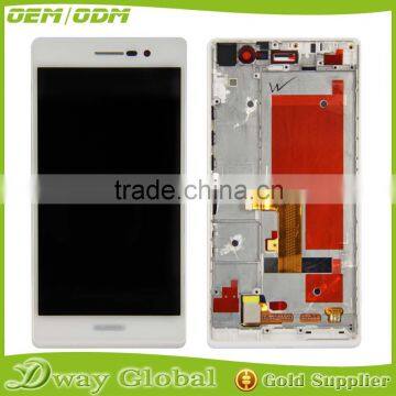 Hot sale Touch Screen Digitizer With Screen Lcd for Huawei Ascend P7 Pantalla lcd y Tactil Digitalizador Asamblea With Frame