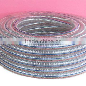 India Export to Dubai Pvc Ribbed Flexible Hose/pvc Steel Wire Hose/PVC Hose photo-6