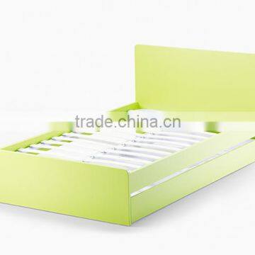 Queen Bunk Cheap Price Children Bedroom Furniture In Green Color photo-5