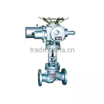 hot sale astm a216 electric globe control valve