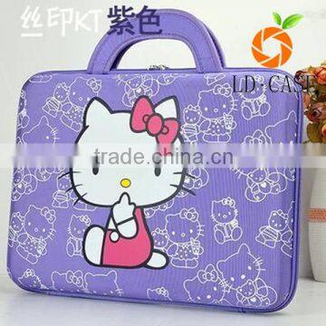 Lovely Hello Kitty Printing Custom Neoprene Notebook Sleeve