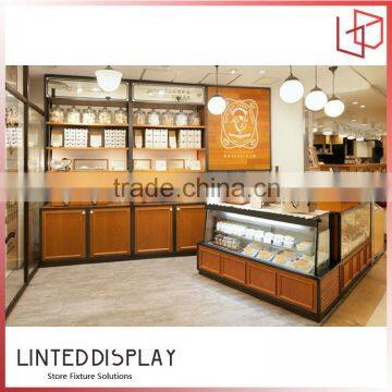 MDF Material 2016 Newly Design Bread Display Stand For Bakery Design photo-4
