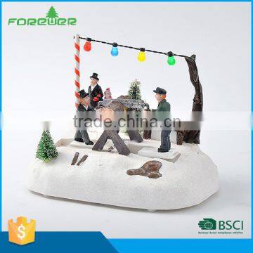 Reliable Quality LED Christmas Decoration Plastic Christmas Cake Decoration