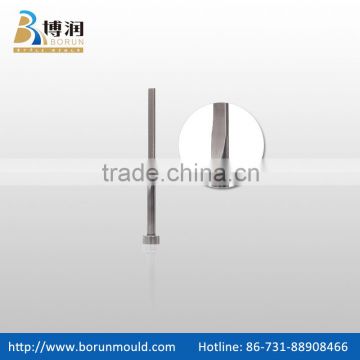 flat ejector pin with extra long blade, through-hardened flat ejector pin