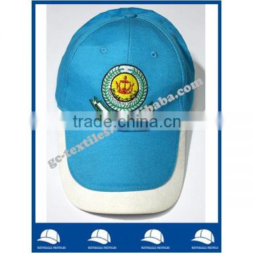 China alibaba gold supplier 100 cotton twill custom logo six panel baseball cap