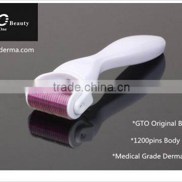 Dermaroller 1200 microneedles body roller for stretch marks (CE)