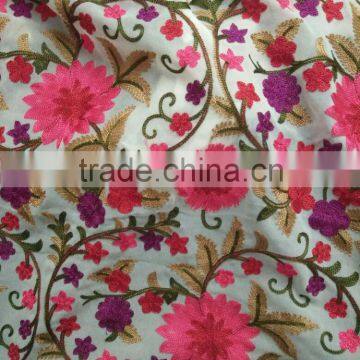 High Quality Chain Stitch Embroidery Fabric