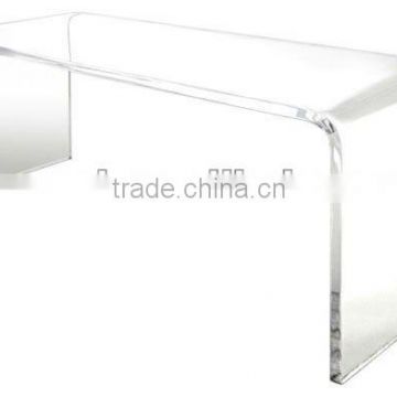 U shape clear acrylic table,custom acrylic desk