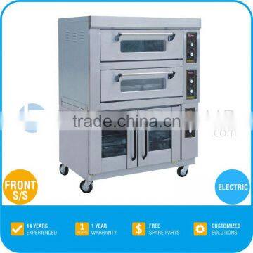 Best Selling Items Front S/S Electric Fermentation Cabinet With 2 Decks Convection Oven