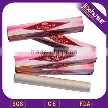 PVC Cling Film for Household, OEM Your Brand, PVC Stretch Wrap for Food Packing