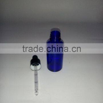 30ml 60ml 120ml cobalt blue glass essential essential oil glass empty bottle with plastic lid