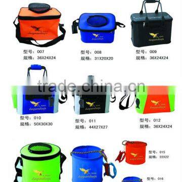 EVA/PVC fishing tank hot sale In bag folding water tank