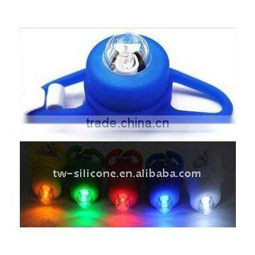 New Small Silicone Bicycle Light LED light