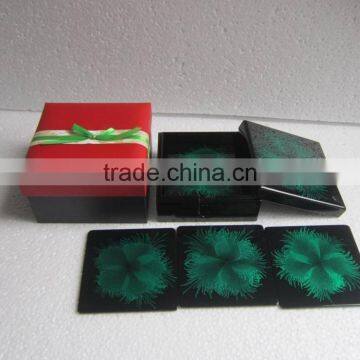 Wholesale lacquer coasters eco-friendly materials from Vietnam