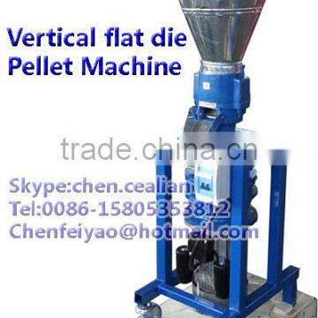 Vertical Model Flat Die Roller Moving Pigeon Chicken Rabbit Press Machine photo-3