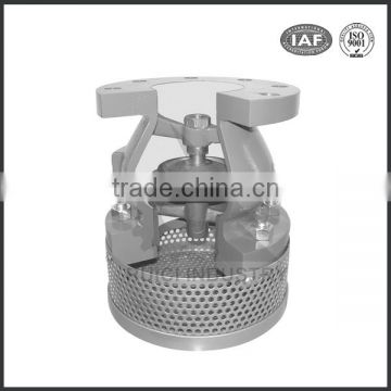 trade assure hot sale hydraulic stainless steel foot valve