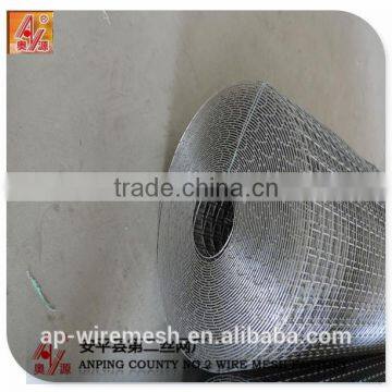 Hot Dipped Galvanized 1/4" x 1/4" galvanized welded wire mesh/Electro Galvanized Welded Wire Mesh