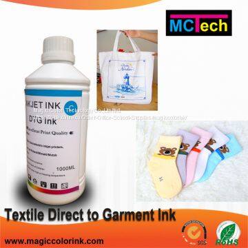 New Premium pure cotton Dtg textile pigment White Ink For Brother Gt3 Gt-361 gt-3 series