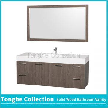 Wall Mounted PVC Melamine Bathroom Vanity Set photo-2