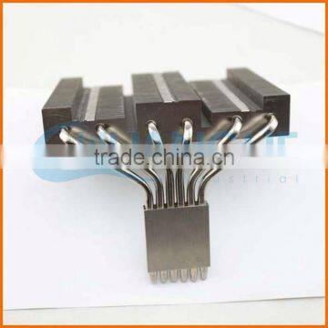 alibaba china copper heat pipe zipper fins heat sink