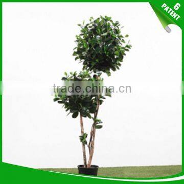 Artificial Green Banyan Ficus Trees Bonsai Plant photo-6