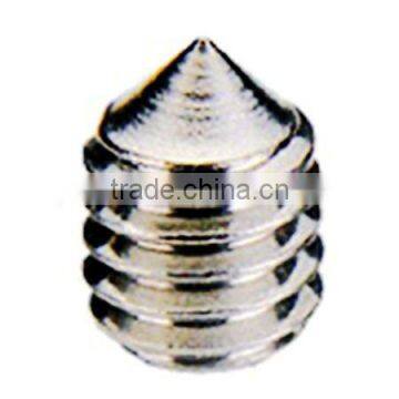 Hexagon socket set screw for leather belt