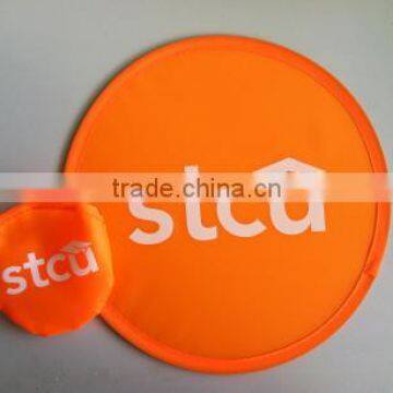 2016 Wholesale custom printed logo foldable frisbee for sale