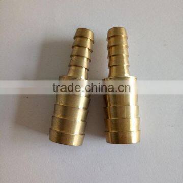 Brass Reducing Straight Hose Barb Fitting photo-2