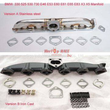 MerTop Racing B** 3.0 CAST IRON TURBO DIESEL E60, E61, E65, E39 325d / 530d MANIFOLD photo-2