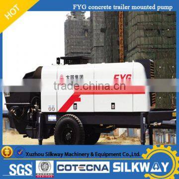 High Quality FYG Motor Driven Concrete Trailer Pump