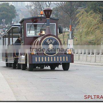 Tourist Road Train,outdoor trackless train,amusement prak train