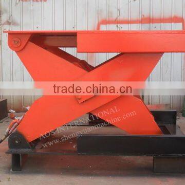 Good Quality Hydraulic Stationary Scissor Cargo Platform photo-2