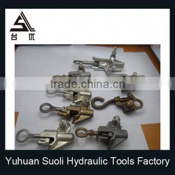 High quality Solid Square Hub Single Helix Power Driven Anchor Hot Line Clamp