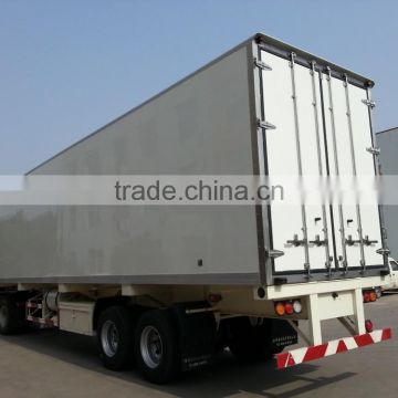 2015 hot-sale 2axles/3axles refrigerated van semi trailer