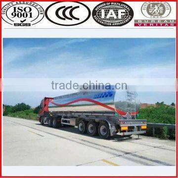 44000liters aluminum 5454 tank fuel tank semi-trailer