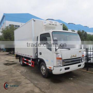 120hp 4*2 JAC Frozen Van Truck 5ton