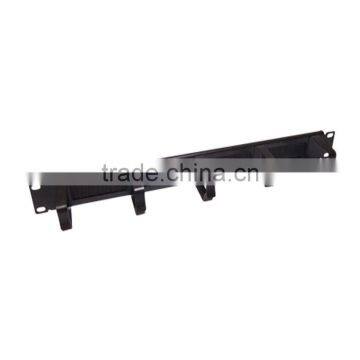1U 19-inch Racks D-ring Brush Cable Management Panel With Brush Grommet photo-3