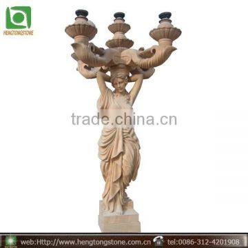 Marble Antique Statue Lamp for Sale