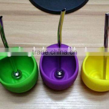 Silicone Yerba Mate Cup,Silicone Yerba Mate Gourd With Bombilla photo-2