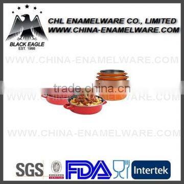 Household Non Stick Enamel Casserole photo-4