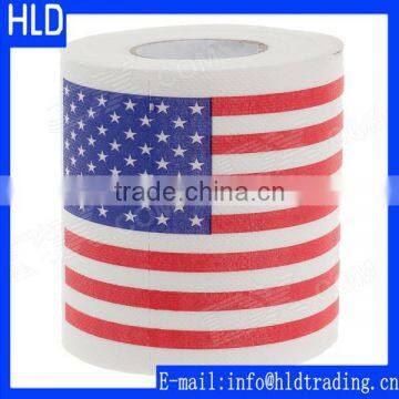 Flag Color Toilet Paper Roll